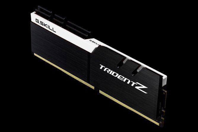 G.Skill Trident Z DDR4, 2x16 GB, 3200 MHz, CL14 (F4-3200C14D-32GTZKW) cena un informācija | Operatīvā atmiņa (RAM) | 220.lv