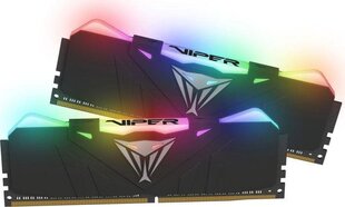 Patriot VIPER RGB DDR4 16GB DUAL KIT ( 2x8GB) 3200MHz CL16 Czarny Radiator cena un informācija | Operatīvā atmiņa (RAM) | 220.lv