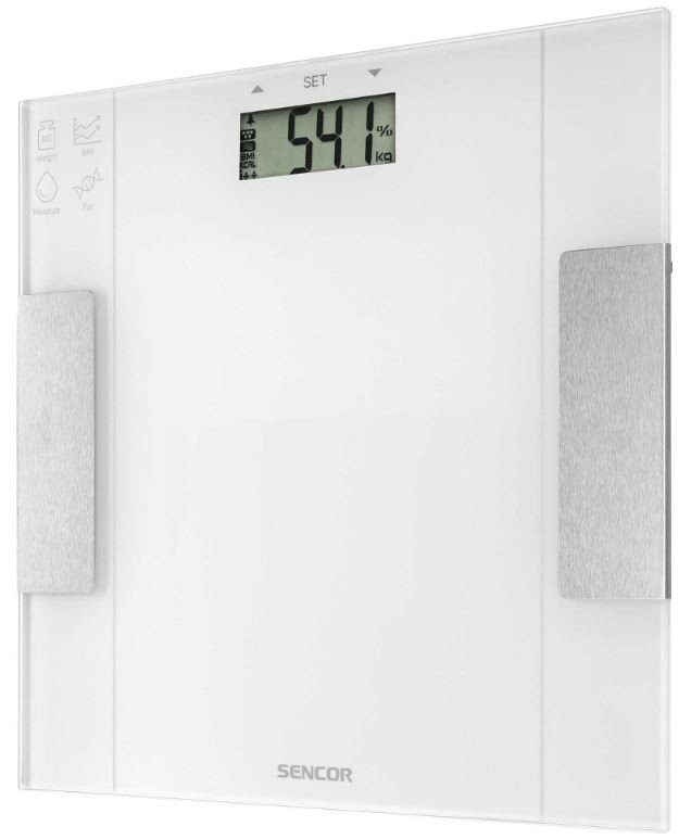 Svari Sencor SBS5051WH balti cena un informācija | Ķermeņa svari, bagāžas svari | 220.lv
