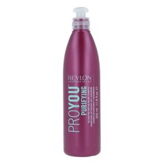 Šampūns taukainiem matiem Revlon Professional ProYou Purifying 350 ml cena un informācija | Šampūni | 220.lv