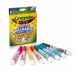 CRAYOLA Flomasteri-zīmodziņi, 8 gb. цена и информация | Принадлежности для рисования, лепки | 220.lv