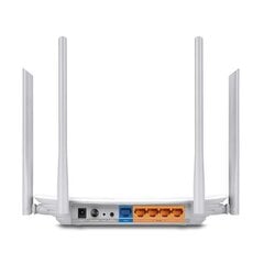 Bezvadu divjoslu maršrutētājs „TP-Link Archer A5 AC1200“ - balts цена и информация | Маршрутизаторы (роутеры) | 220.lv