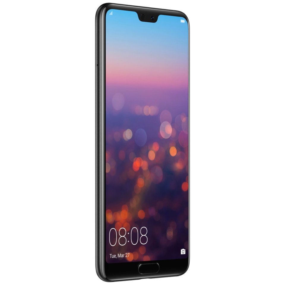 Телефон Huawei P20, 64 GB, Dual SIM, Черный цена | 220.lv