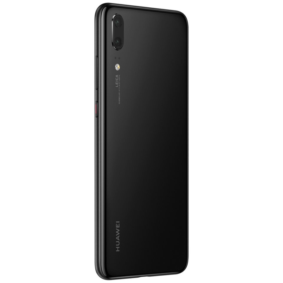 Huawei P20, 64 GB, Dual SIM, Black cena un informācija | Mobilie telefoni | 220.lv