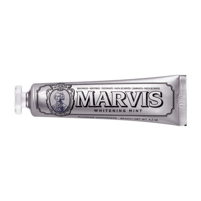 Balināšana zobu pasta ar piparmētru garšu Mint Flavor Marvis Whitening Mint 85 ml cena un informācija | Zobu pastas, birstes | 220.lv