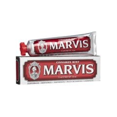 Зубная паста с ароматом корицы и мяты Marvis Cinnamon Fluoride 85 мл цена и информация | Зубные щетки, пасты | 220.lv