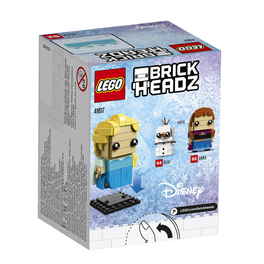 41617 LEGO® BRICKHEADZ Elsa цена и информация | Konstruktori | 220.lv