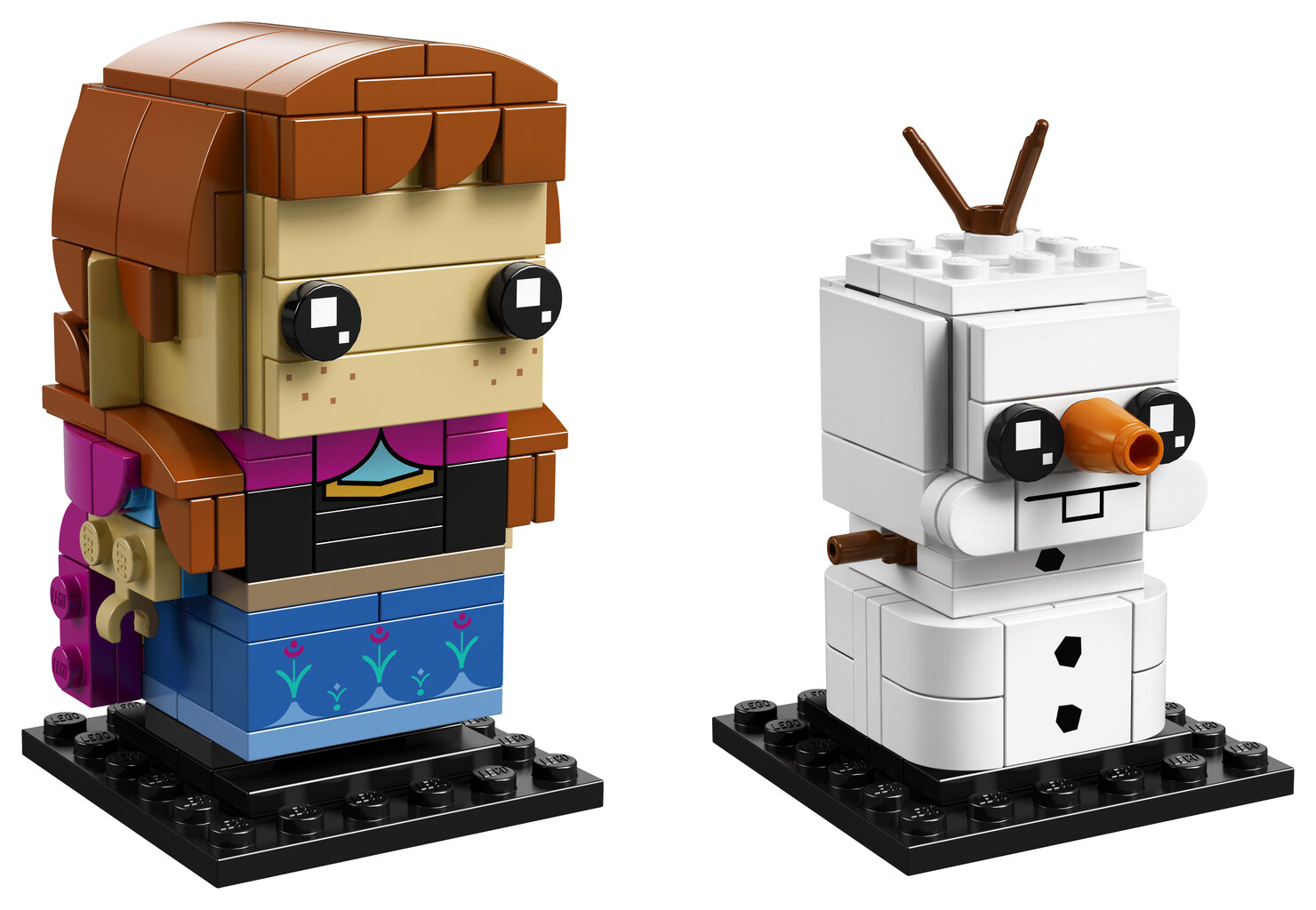 41618 LEGO® BRICKHEADZ Ana un Olafs cena un informācija | Konstruktori | 220.lv