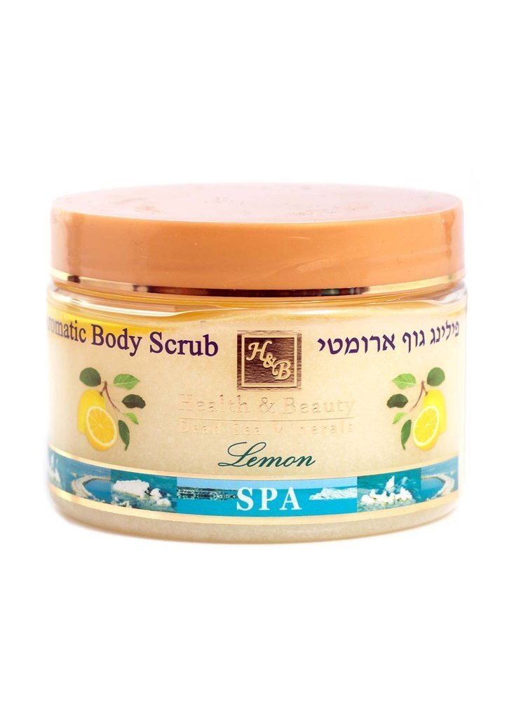 Sāls skrubis ķermenim Health & Beauty Citrina, 450 g цена и информация | Ķermeņa skrubji | 220.lv