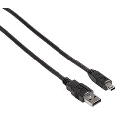 Kabelis Hama, USB Mini B/ USB A, 1,8 m cena un informācija | Kabeļi un vadi | 220.lv