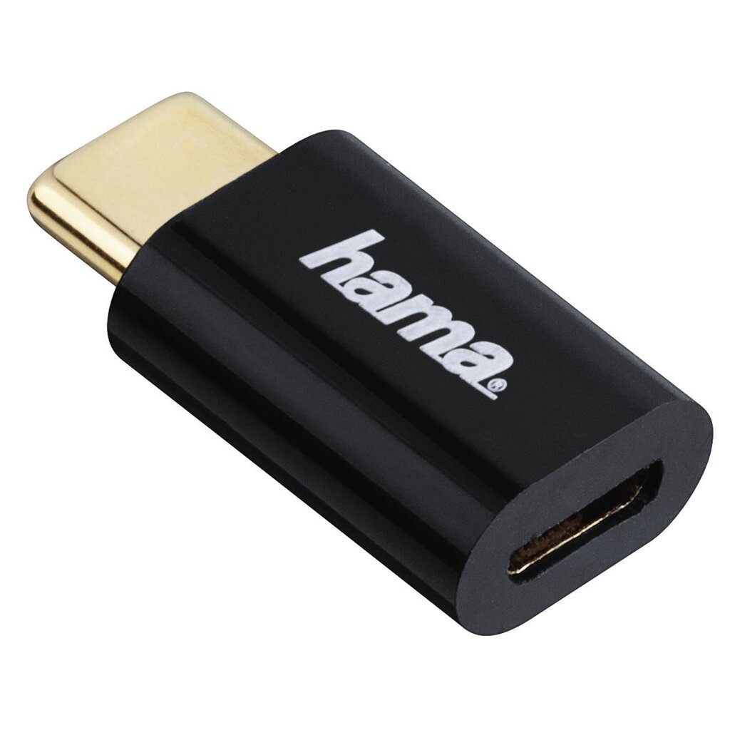 Adapteris Hama, Micro USB/ USB C цена и информация | Adapteri un USB centrmezgli | 220.lv