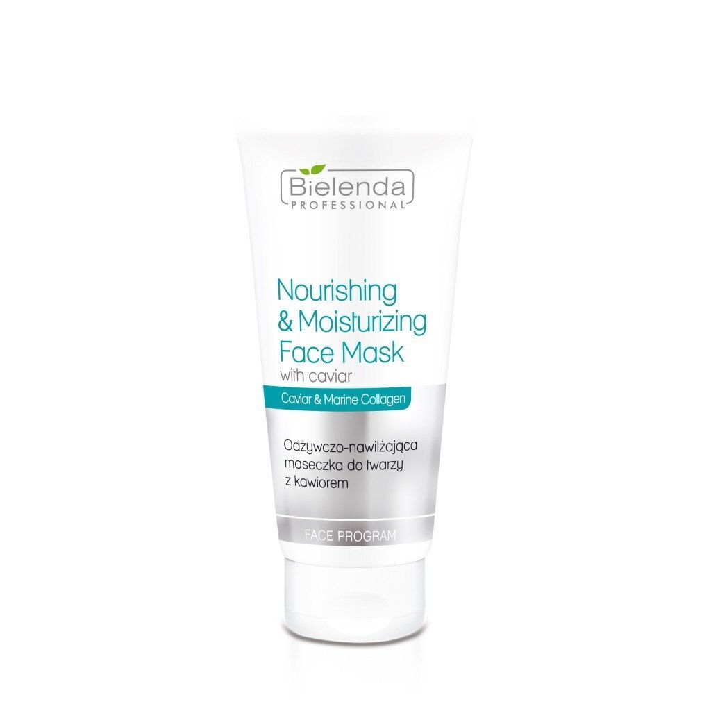 Barojoša sejas maska ar ikriem Bielenda Professional Face Program Nourishing & Moisturising sievietēm 175 ml cena un informācija | Sejas maskas, acu maskas | 220.lv