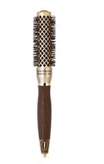 Термальная щетка для волос Olivia Garden Nano Thermic Ceramic+Ion Round Thermal Hairbrush NT-24 цена и информация | Расчески, щетки для волос, ножницы | 220.lv