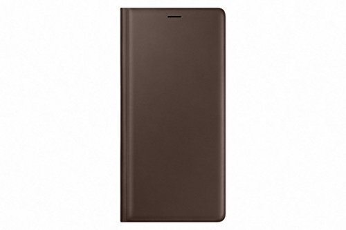 Samsung Galaxy Note 9 Leather View Case Brown cena un informācija | Telefonu vāciņi, maciņi | 220.lv