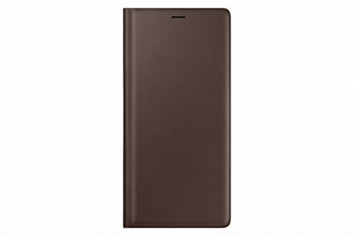 Samsung Leather Wallet Cover brown for Galaxy Note 9 (EF-WN960LAEGWW) cena un informācija | Telefonu vāciņi, maciņi | 220.lv