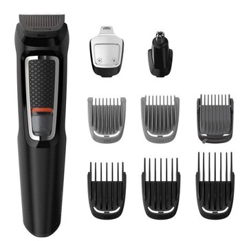 Бритва Philips Multigroom series 3000 MG3740/15 цена и информация | Машинки для стрижки волос | 220.lv