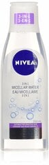 Nivea Sensitive 3in1 Micellar Cleansing Water мицеллярная вода 200 мл цена и информация | Средства для очищения лица | 220.lv