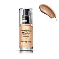 Grima pamats Max Factor Miracle Match Blur & Nourish 30 ml, Honey Beige, Honey Beige cena un informācija | Grima bāzes, tonālie krēmi, pūderi | 220.lv