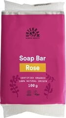 Ziepes ar rožu eļļu Urtekram Rose 100 g cena un informācija | Ziepes | 220.lv