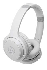 Audio Technica Headphones with Built-in Mic and Controls ATH-S200BTWH Headband цена и информация | Наушники | 220.lv