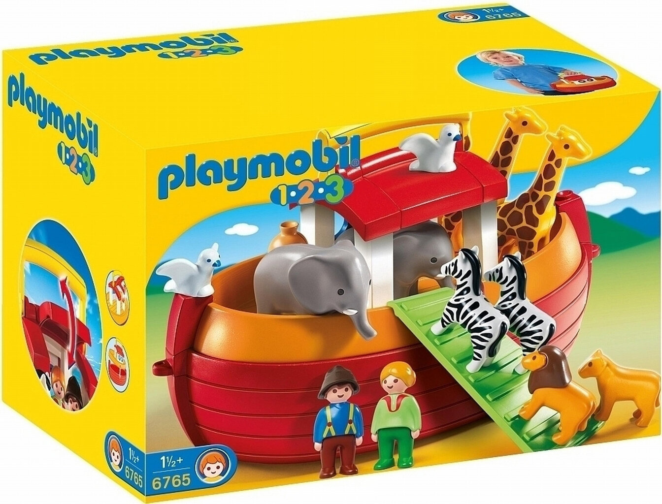 Playset 1.2.3 Noah's Ark Case Playmobil 6765 цена и информация | Konstruktori | 220.lv