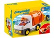 6774 PLAYMOBIL® 1.2.3 Atkritumu vedējs ar šoferi цена и информация | Konstruktori | 220.lv