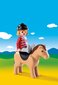 6973 PLAYMOBIL® 1.2.3 Jātnieks ar zirgu cena un informācija | Konstruktori | 220.lv