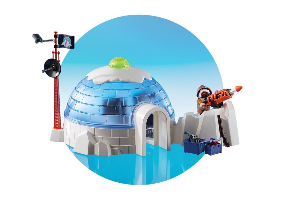 9055 PLAYMOBIL® Action Arktikas ekspedīcijas stacija цена и информация | Konstruktori | 220.lv