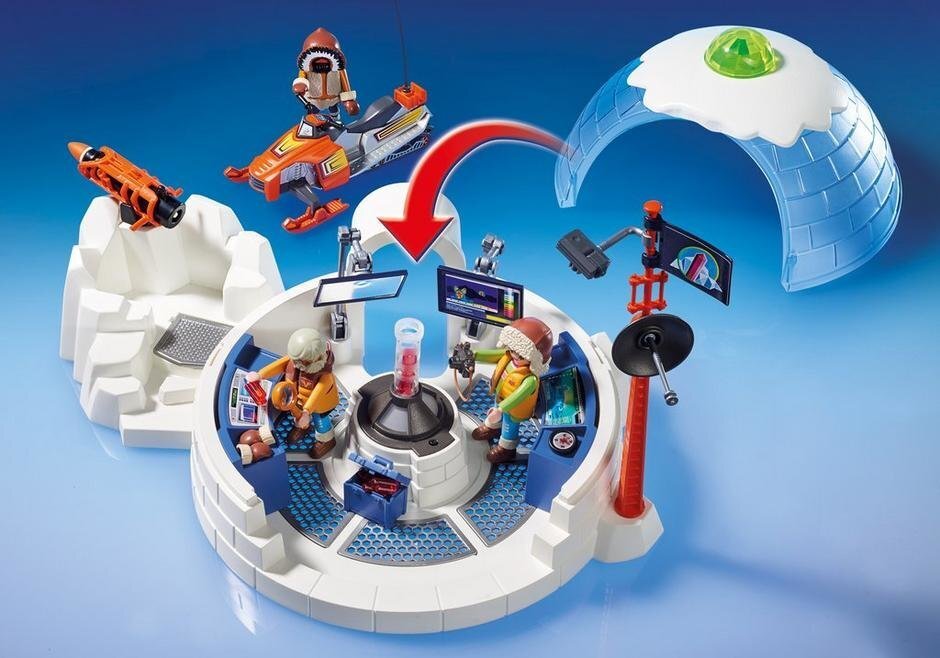 9055 PLAYMOBIL® Action Arktikas ekspedīcijas stacija цена и информация | Konstruktori | 220.lv