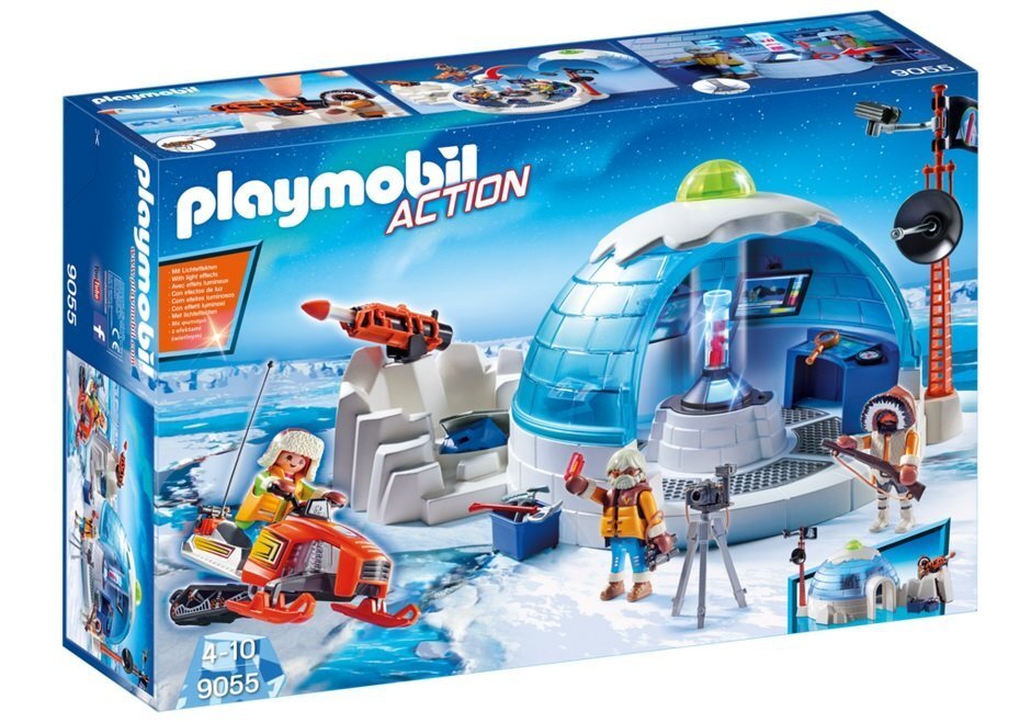 9055 PLAYMOBIL® Action Arktikas ekspedīcijas stacija цена и информация | Konstruktori | 220.lv