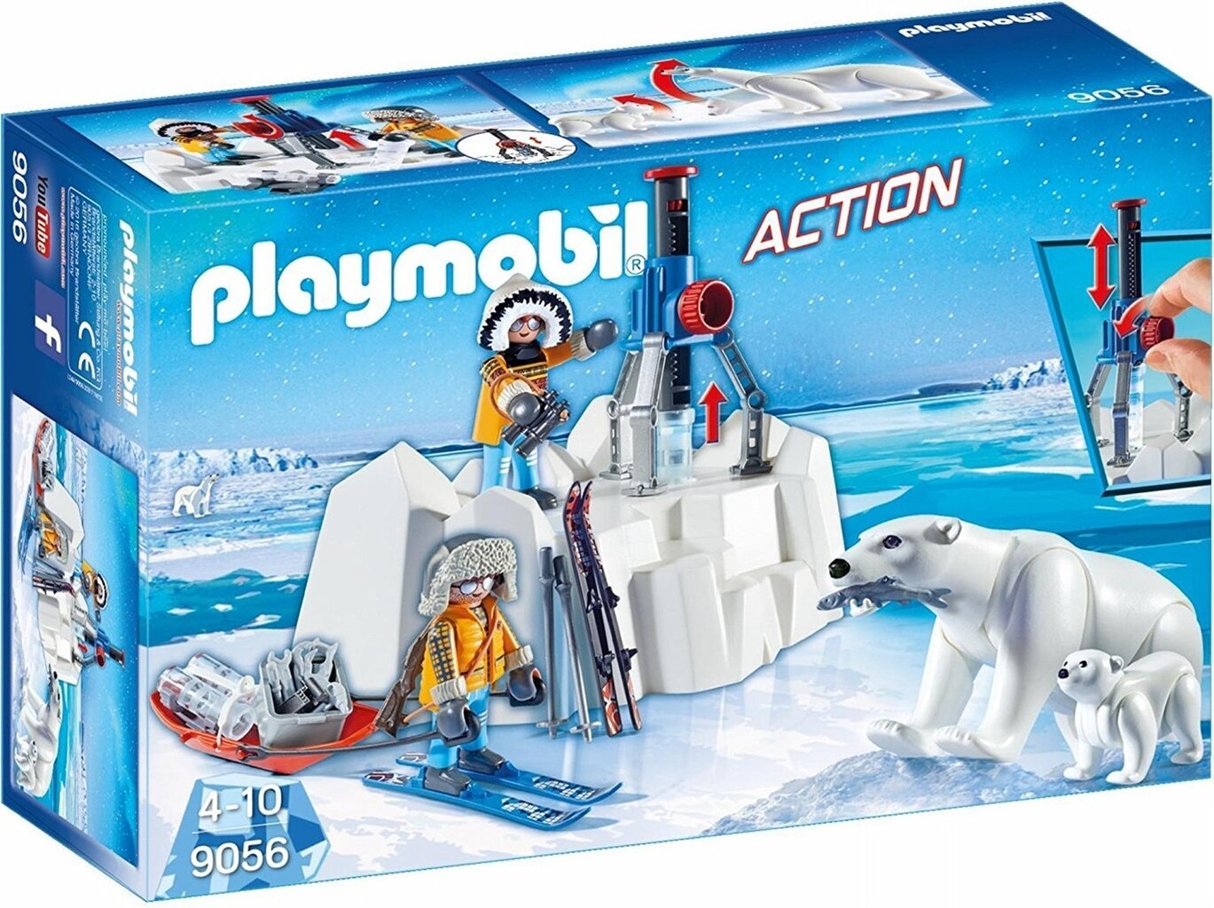 9056 PLAYMOBIL® Action Arktikas pētnieki un baltie lāči цена и информация | Konstruktori | 220.lv