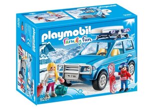 9281 Playmobil® Family Fun Зимний джип цена и информация | Конструкторы и кубики | 220.lv