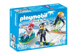 9286 Playmobil® Family Fun Трио фанатов зимних видов спорта цена и информация | Kонструкторы | 220.lv