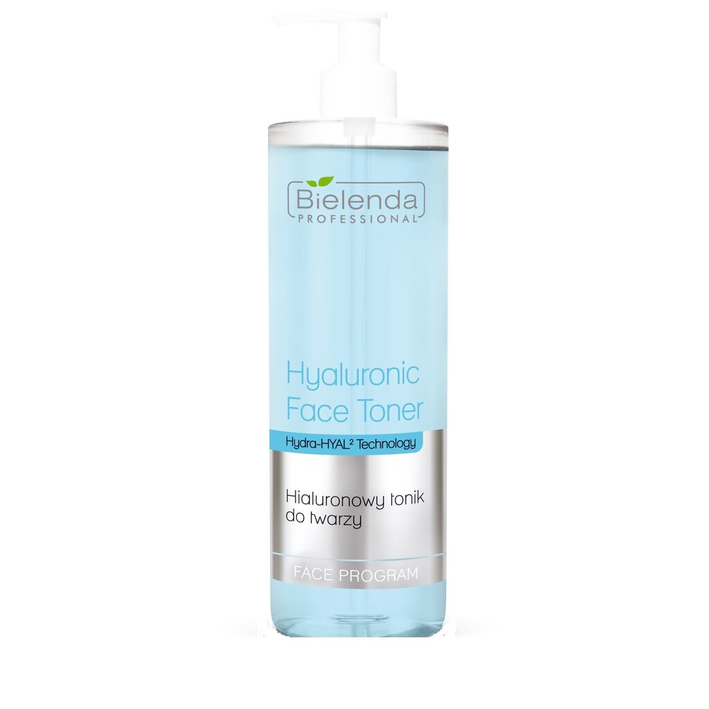 Toniks sejai ar hialuronskābi Bielenda Professional Face Program Hyaluronic 500 ml цена и информация | Sejas ādas kopšana | 220.lv