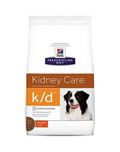 Hill's sausā barība Prescription Diet k/d Canine, 12 kg cena un informācija | Sausā barība suņiem | 220.lv