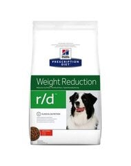 Hill's sausā barība Prescription Diet r/d Canine, 4 kg cena un informācija | Sausā barība suņiem | 220.lv