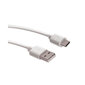 Forever cable USB - USB-C 1,0 m 2A white cena un informācija | Savienotājkabeļi | 220.lv