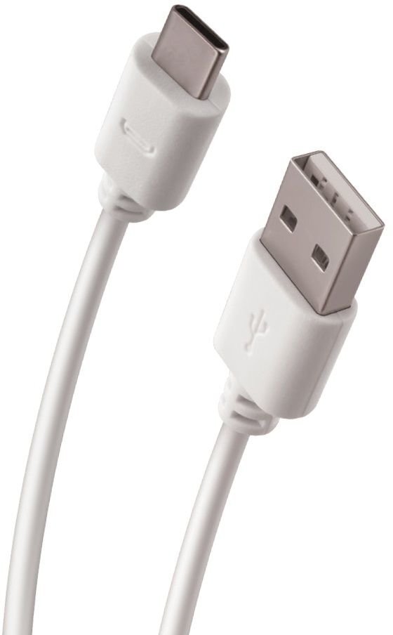Forever cable USB - USB-C 1,0 m 2A white cena un informācija | Savienotājkabeļi | 220.lv