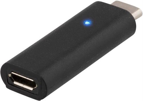 "Adapteris DELTACO USB 2.0 ""C-micro BF"" / USBC-1202 " cena un informācija | Adapteri un USB centrmezgli | 220.lv