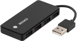 Deltaco UH-480 цена и информация | Адаптеры и USB разветвители | 220.lv