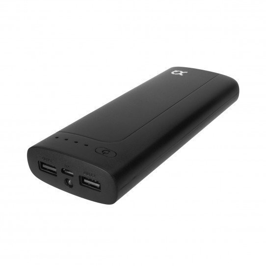 Xqisit Power Bank Universāla Ārējas uzlādes baterija 1A+2.1A / USB / 15600 mAh Melns cena un informācija | Lādētāji-akumulatori (Power bank) | 220.lv