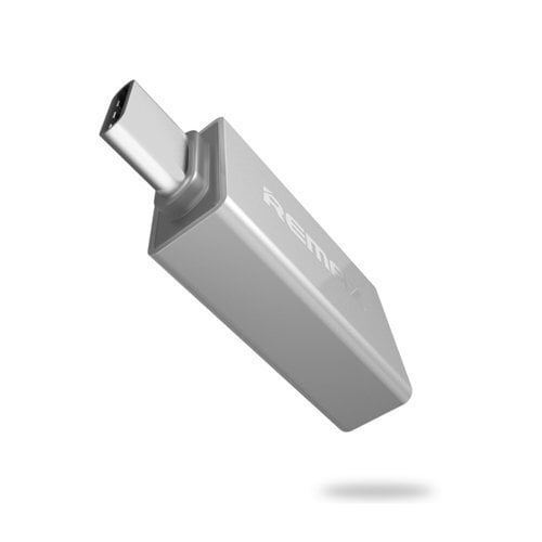OTG host adapter USB 3.0 - USB Type C Remax silver cena un informācija | Adapteri un USB centrmezgli | 220.lv