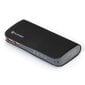 Platinet PMPB15LQCB Power Bank Leather 15000 mAh Universal Charger for devices Quick Charge 3.0 USB 2.4A Black cena un informācija | Lādētāji-akumulatori (Power bank) | 220.lv