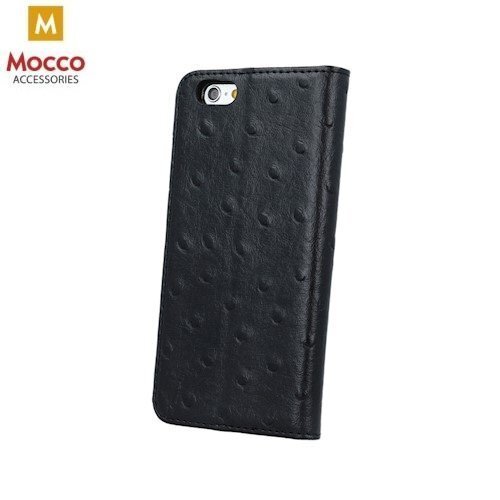 Mocco Smart Dots Book Case Grāmatveida Maks Telefonam Apple iPhone X Melns cena un informācija | Telefonu vāciņi, maciņi | 220.lv