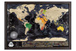 Dzēšama pasaules karte 70x50cm cena un informācija | Pasaules kartes | 220.lv