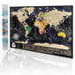 Dzēšama pasaules karte 70x50cm цена и информация | Pasaules kartes | 220.lv