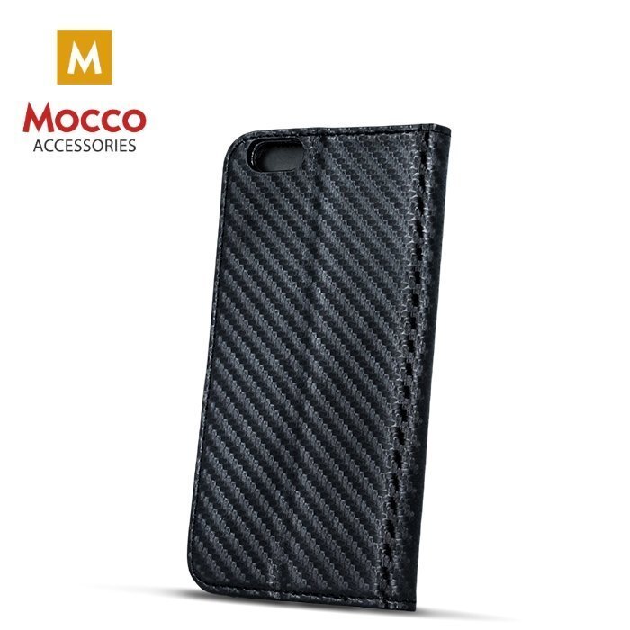 Aizsargmaciņš Mocco Smart Carbon, Apple iPhone X cena un informācija | Telefonu vāciņi, maciņi | 220.lv