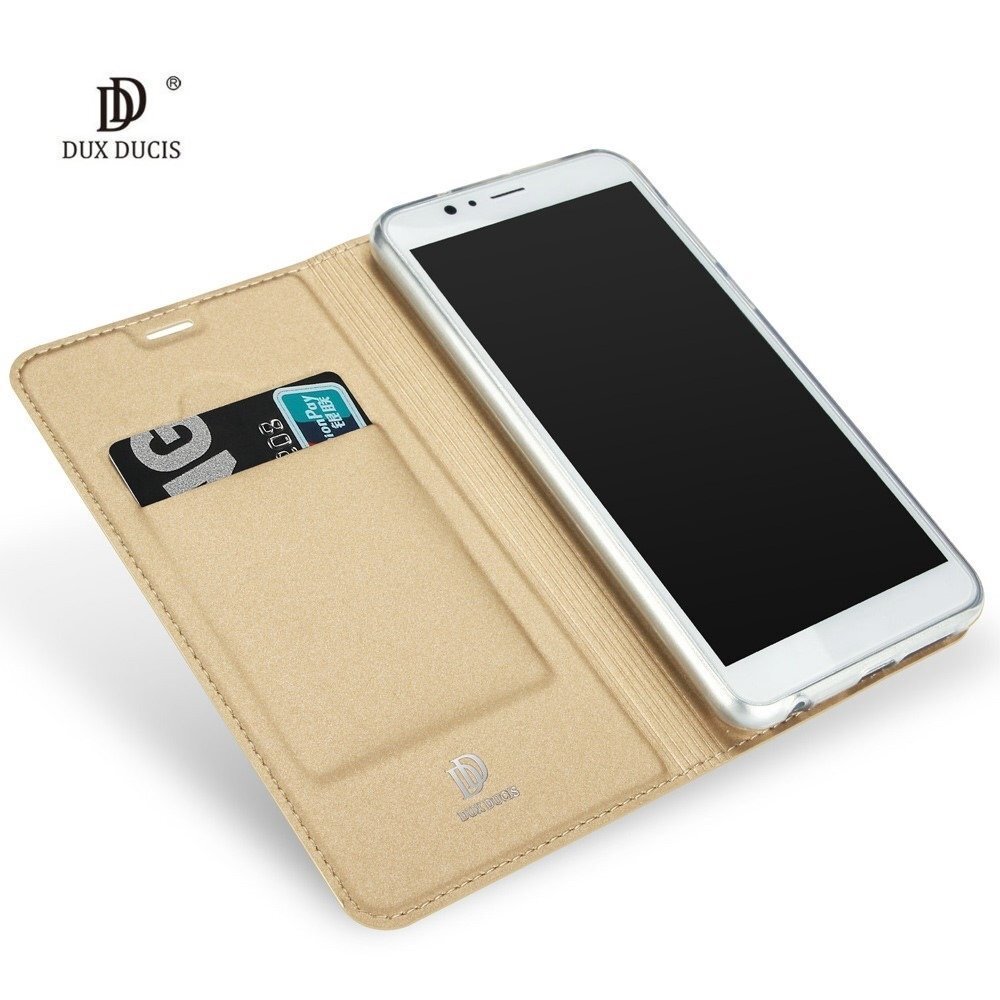 Dux Ducis Premium Magnet Case Grāmatveida Maks Telefonam Xiaomi Redmi S2 Zeltains cena un informācija | Telefonu vāciņi, maciņi | 220.lv