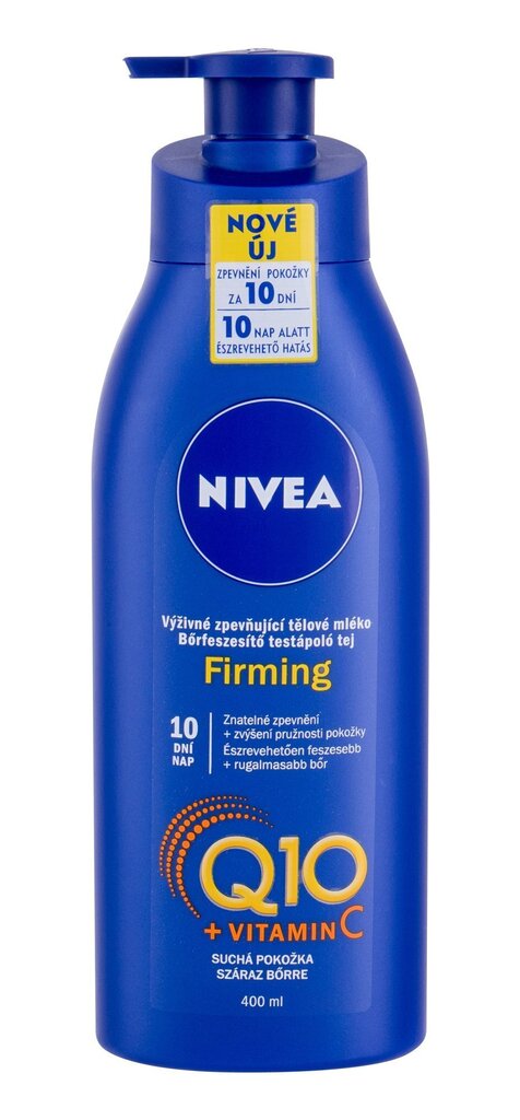 Nivea Q10 + Vitamin C Firming ķermeņa pieniņš 400 ml цена и информация | Ķermeņa krēmi, losjoni | 220.lv