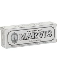 Balināšanas zobu pasta ar piparmētru Marvis Whitening Mint 25 ml цена и информация | Зубные щетки, пасты | 220.lv